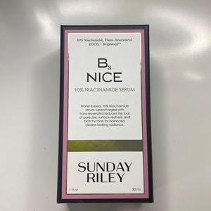 BRAND NEW B Nice 10% Niacinamide Serum by SUNDAY RILEY 1fl oz
